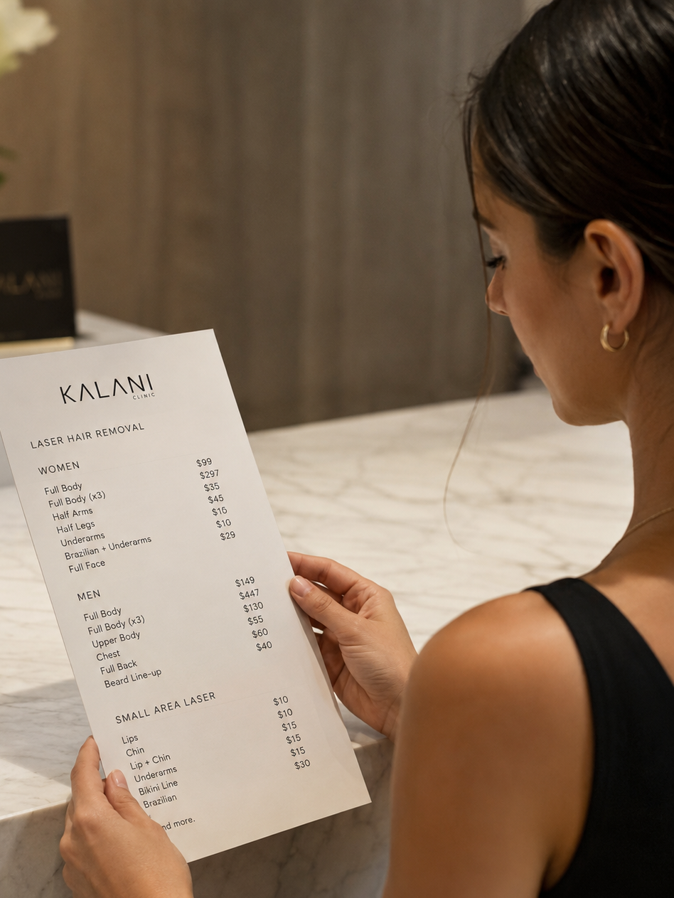 Men and women laser hair removal prices sydney