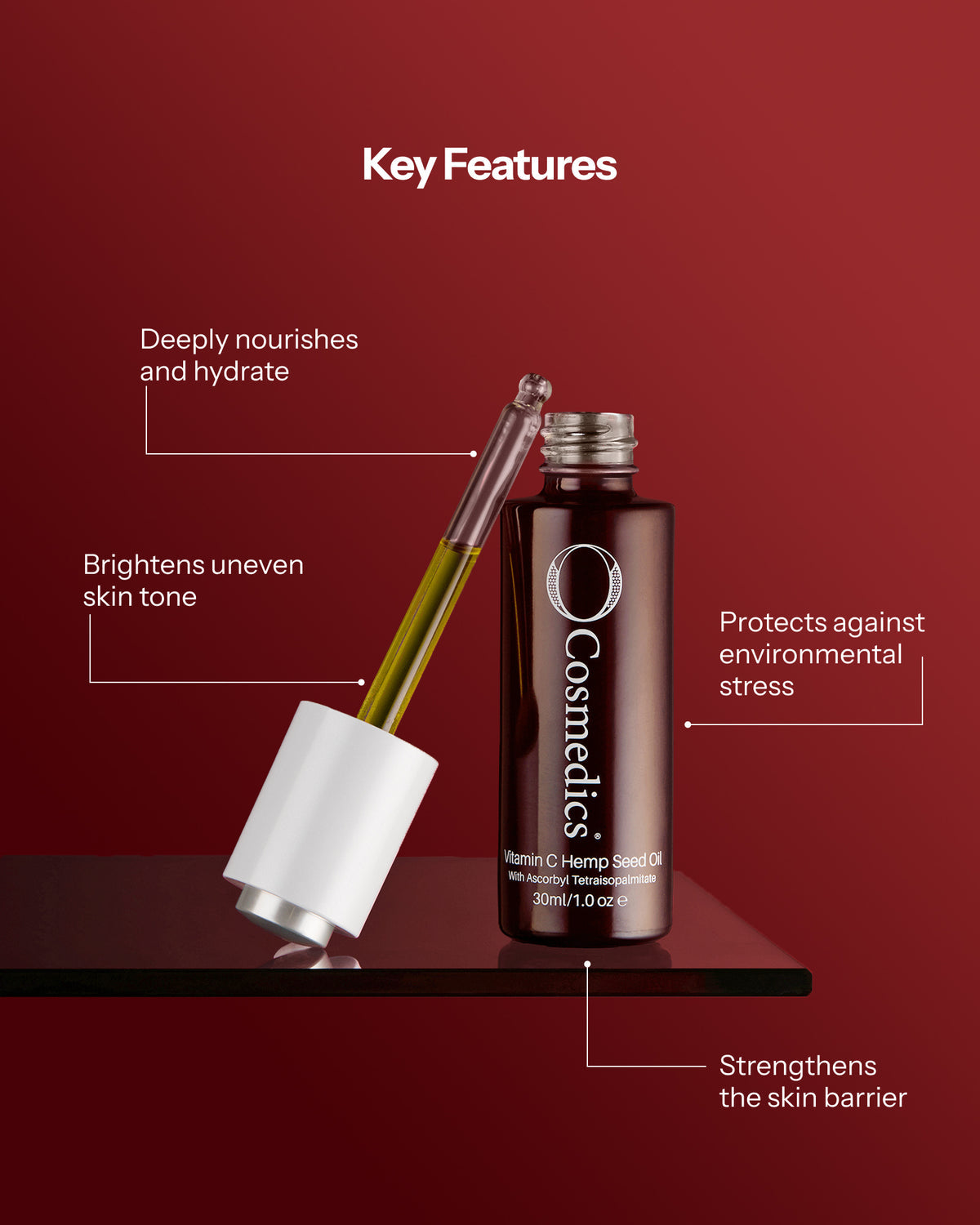 Vitamin C Hemp Seed Oil